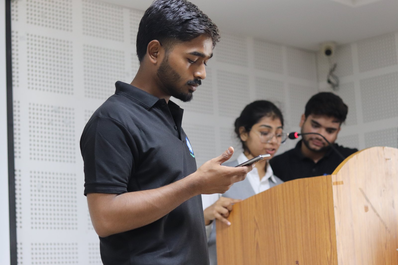 Official AIML Club Inauguration Ceremony on Stage